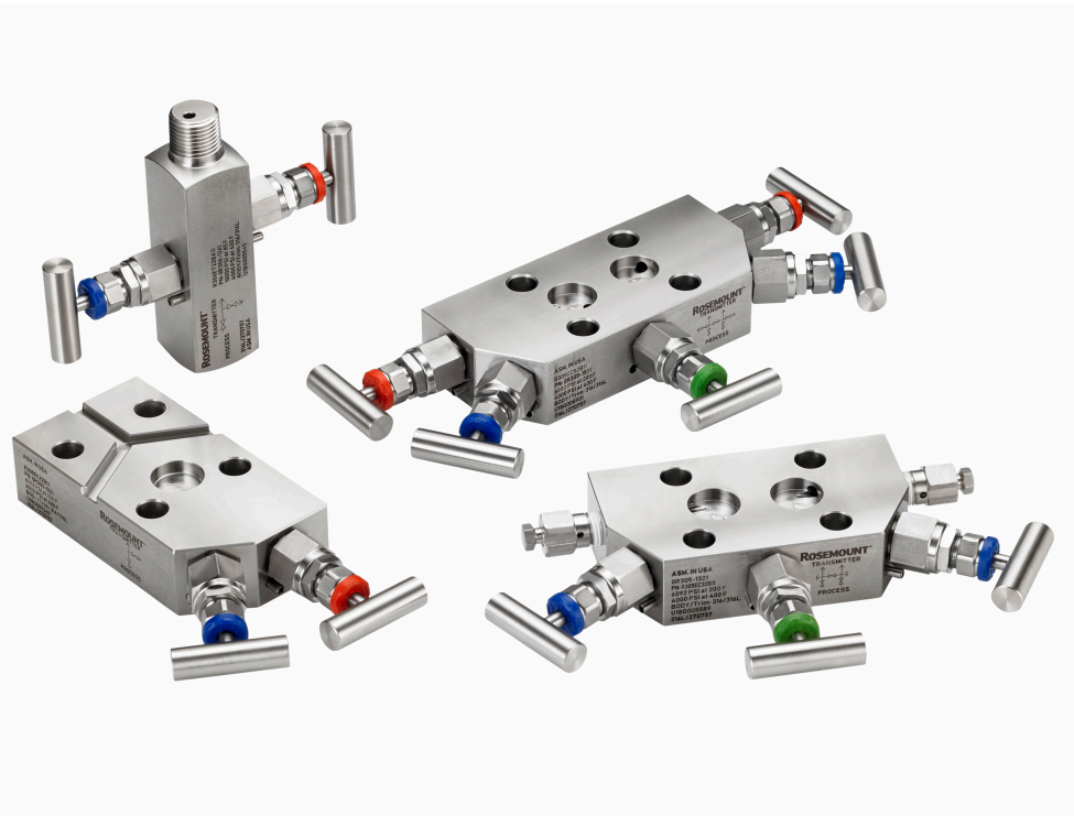 Rosemont 0305 manifold 316LL 2 ways 3ways 5ways 0305RC52B11L4